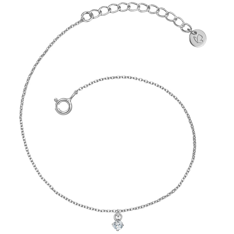 Armband mit Topas silber