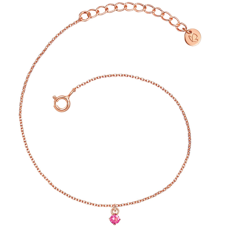 Armband mit Turmalin roségold