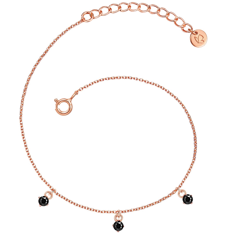 Armband mit Spinell roségold