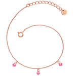 Armband roségold Turmalin