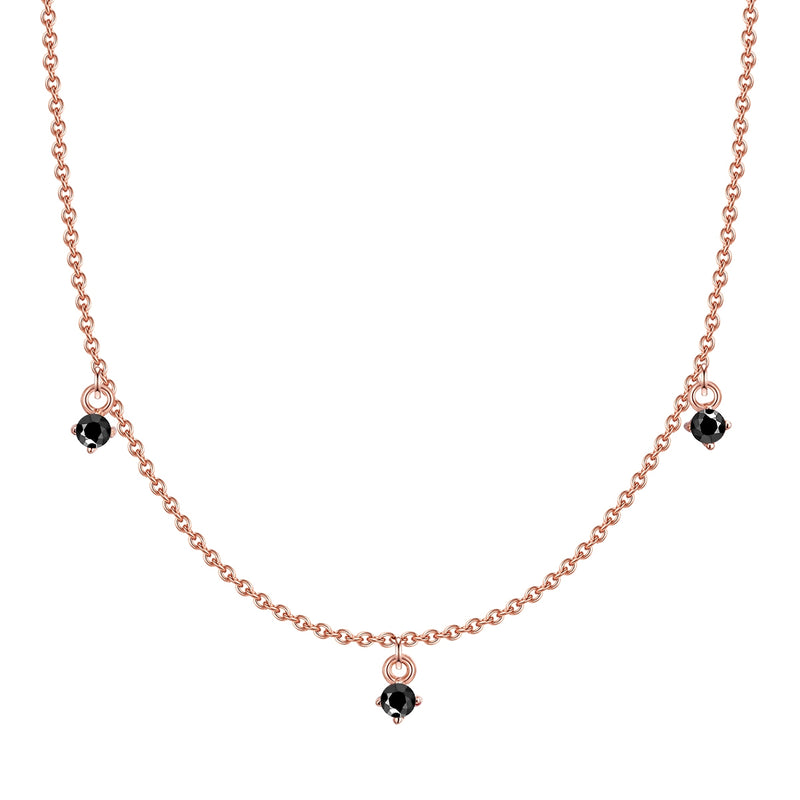 Kette mit Spinell roségold