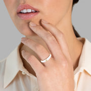 Ring Emaille weiß – Ansicht 2