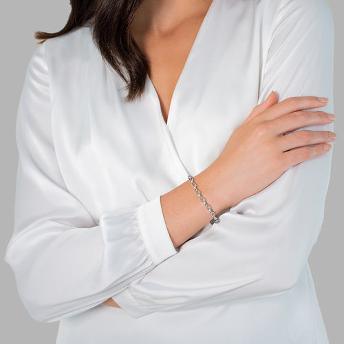 Charm-Armband silber