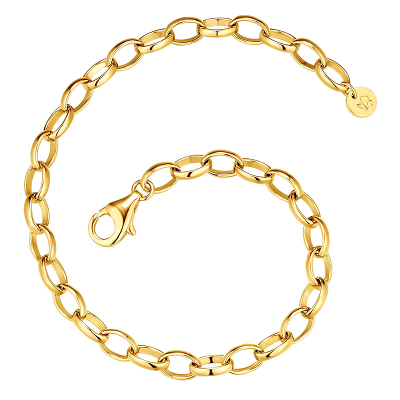 Charm-Armband gelbgold