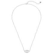 Kette ALLSEHENDES AUGE mit Zirkonia silber