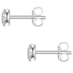 Ohrstecker CIRCLE mit Zirkonia silber