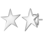Ohrstecker STERN silber