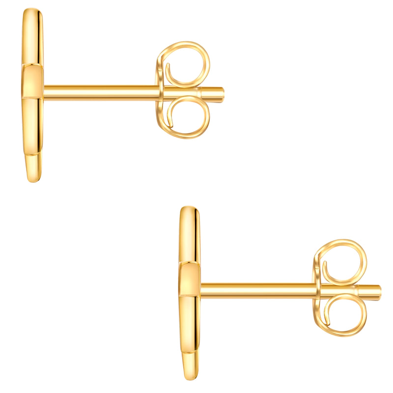 Ohrstecker STERN gelbgold