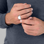 Herren Ring MÄNNERGLANZ silber