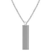 Herren Kette mit Anhänger MÄNNERGLANZ silber