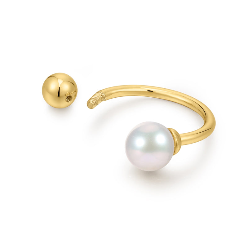 Piercing PEARL gold