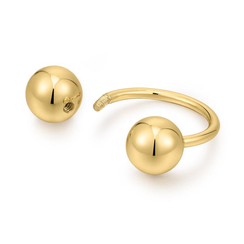 Piercing gold