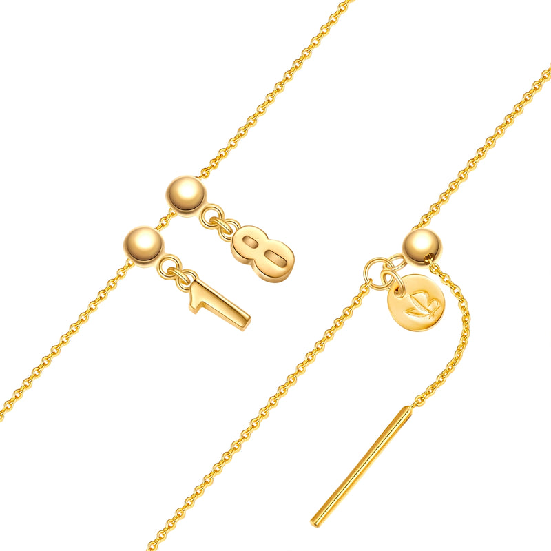 Set: Kette + Charm 18