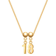 Set: Kette + Charm 18