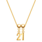 Set: Kette + Charm 21