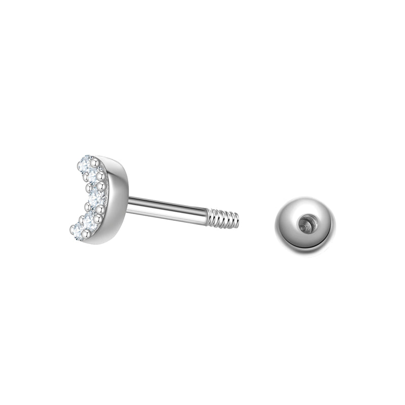 Mond Piercing Zirkonia