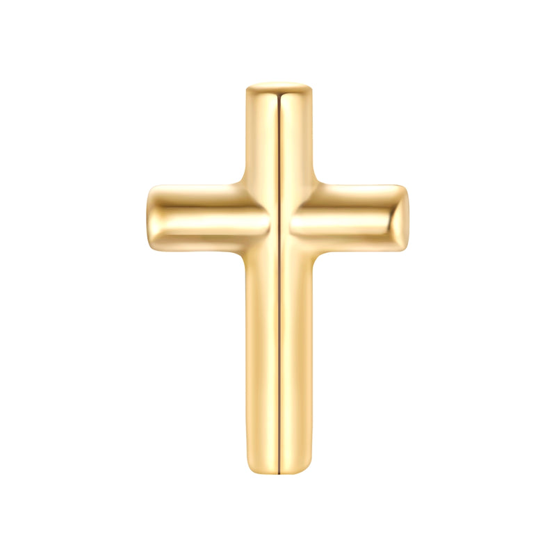 Piercing Kreuz gold