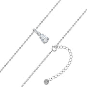 Kette silber Zirkonia