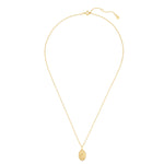 Geburtsblume-Kette gold Januar Nelke