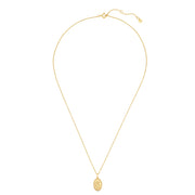 Geburtsblume-Kette gold Januar Nelke