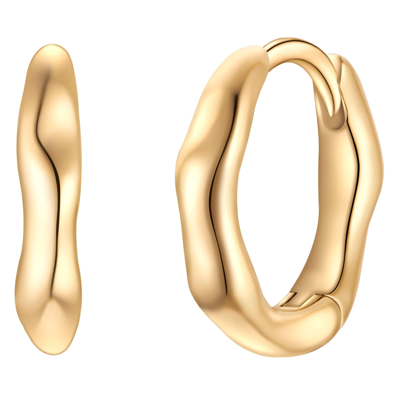 Creole geschlossen gelbgold