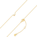 Kette gold mit Opal