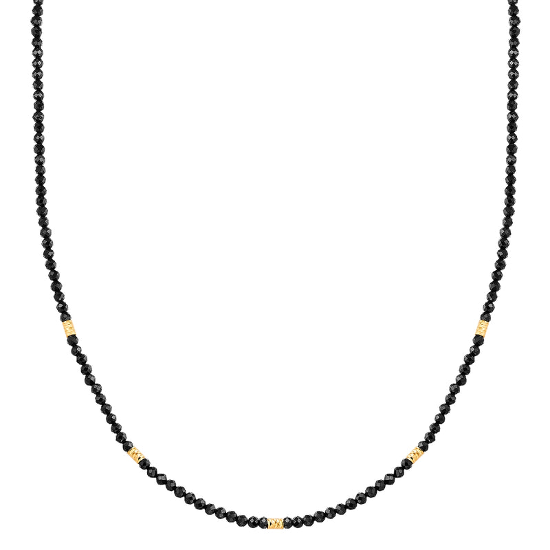 Kette gold mit Spinell