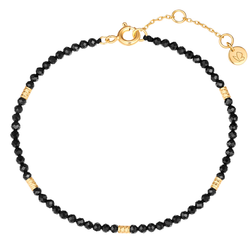 Armband gold mit Spinell