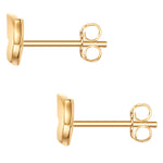Ohrstecker Schmetterling gold