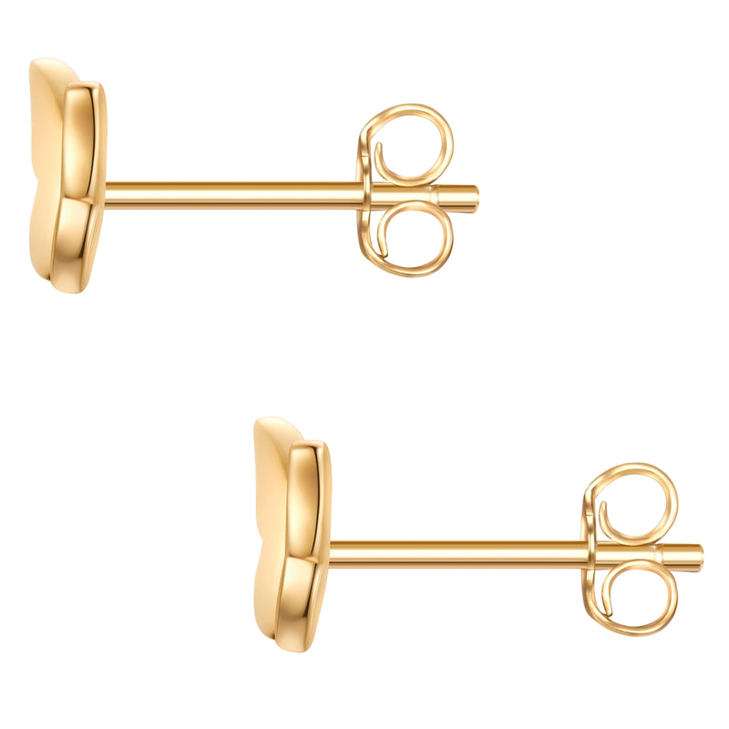 Ohrstecker Schmetterling gold