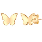 Ohrstecker Schmetterling gold