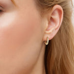 Creolen Classic medium gold