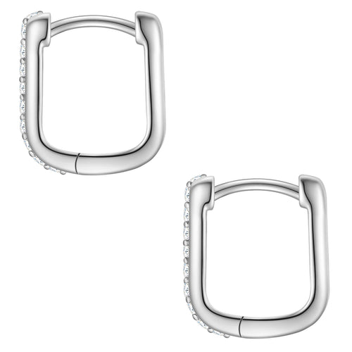Creolen mit Zirkonia GEO