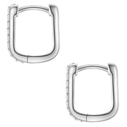 Creolen mit Zirkonia GEO