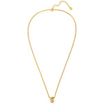Halskette Bubble Letter G gold
