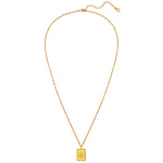 Kette mit Anhänger Sterling Silber gelbgold