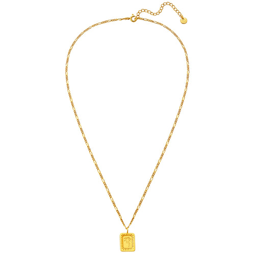 Kette mit Anhänger Sterling Silber gelbgold