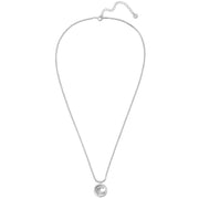 Kasten-Kette mit Anhänger Welle silber