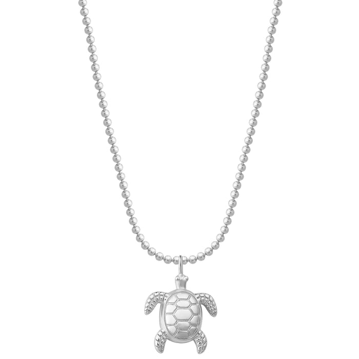 Kugelkette mit Schildkröten-Anhänger