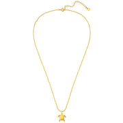 Kugelkette mit Anhänger Schildkröte gold