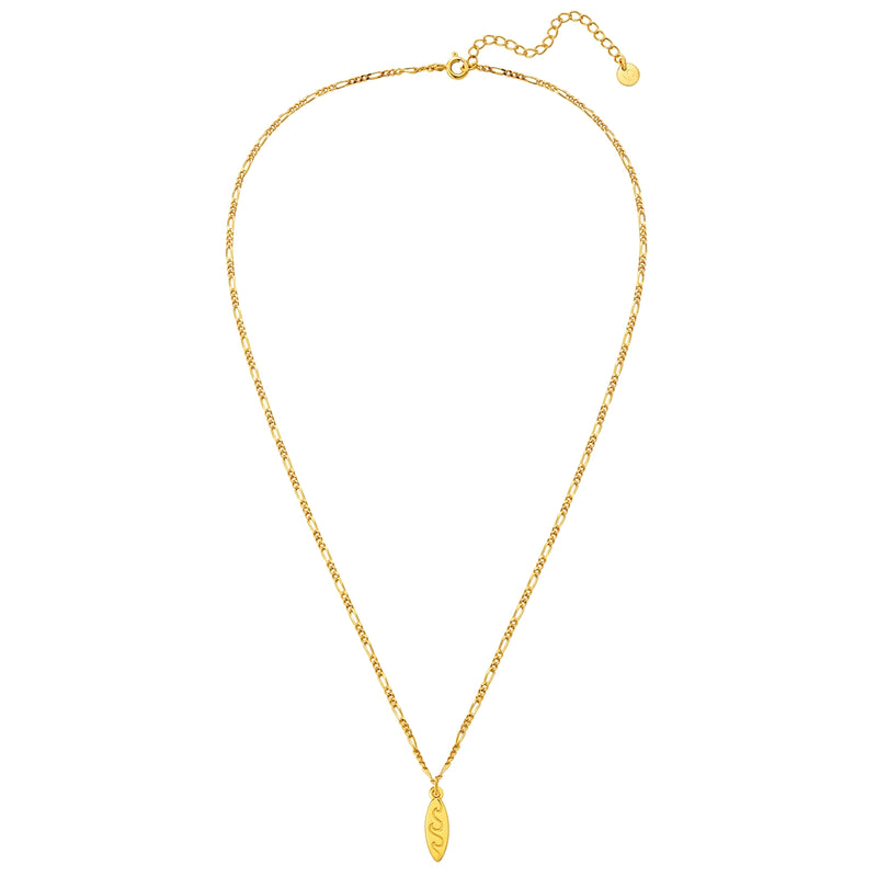 Kette mit Anhänger Sterling Silber gelbgold