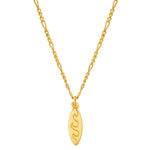 Kette mit Anhänger Sterling Silber gelbgold