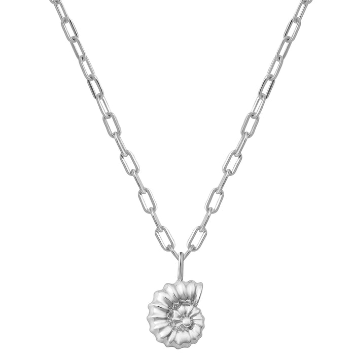 Gliederkette mit Anhänger Muschel