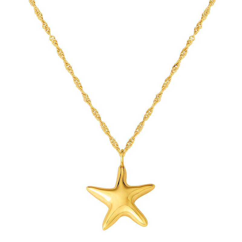Kette mit Anhänger Sterling Silber gelbgold