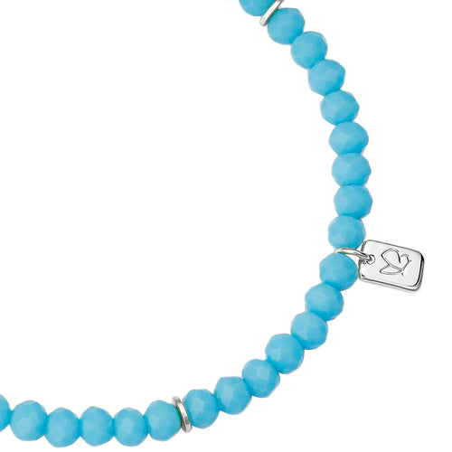 Armband silber PEARLS türkis
