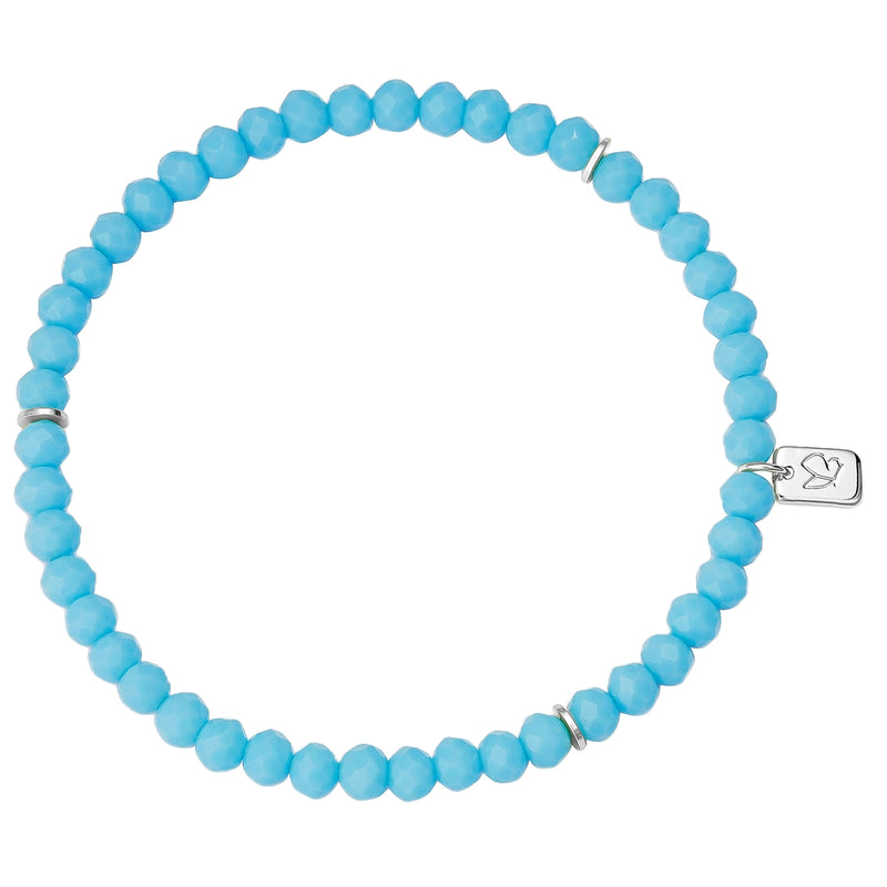 Armband silber PEARLS türkis
