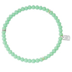 Armband silber PEARLS grün