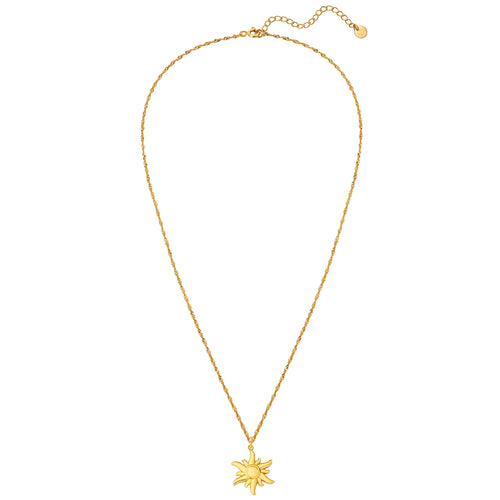Kette mit Anhänger Sterling Silber gelbgold