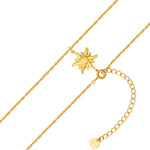 Kette mit Anhänger Sterling Silber gelbgold