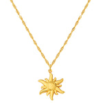 Kette mit Anhänger Sterling Silber gelbgold